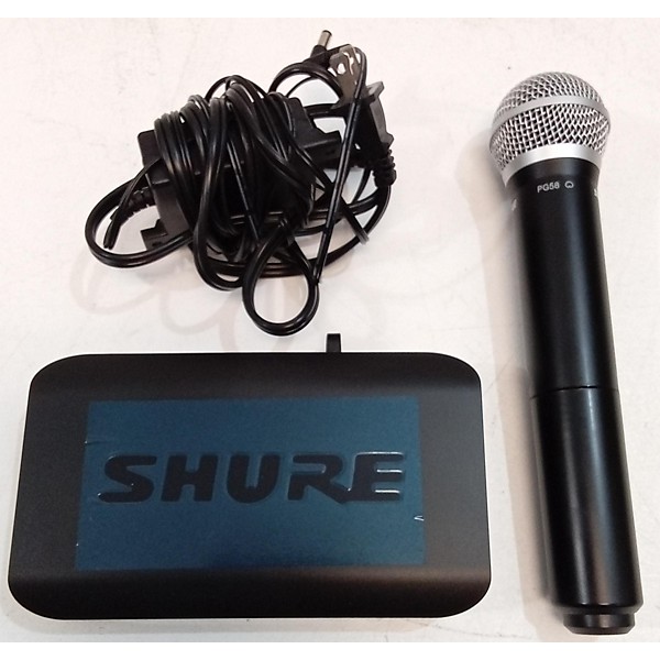 Used Shure BLX24 PG58 Handheld Wireless System