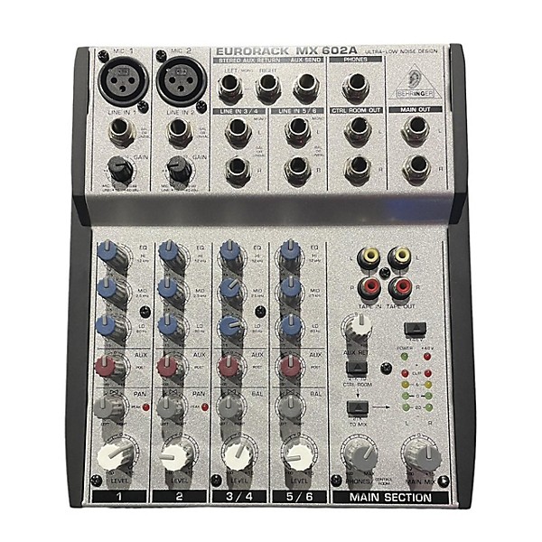 Used Behringer Eurorack MX602A Unpowered Mixer