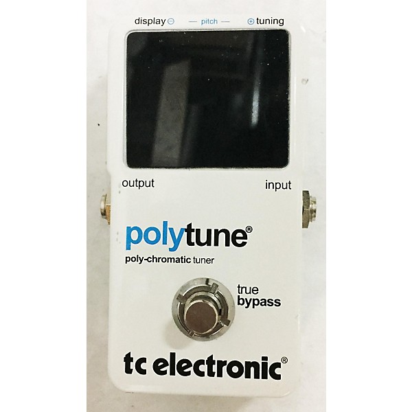 Used TC Electronic Polytune Tuner Pedal