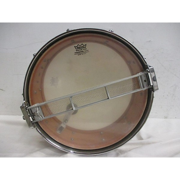 Vintage Rogers Vintage 1960s Rogers 5.5X14 Dynasonic Wood Snare Drum White Marine Pearl