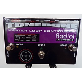 Used BOSS Used Radial Engineering Master Loop Controller Pedal