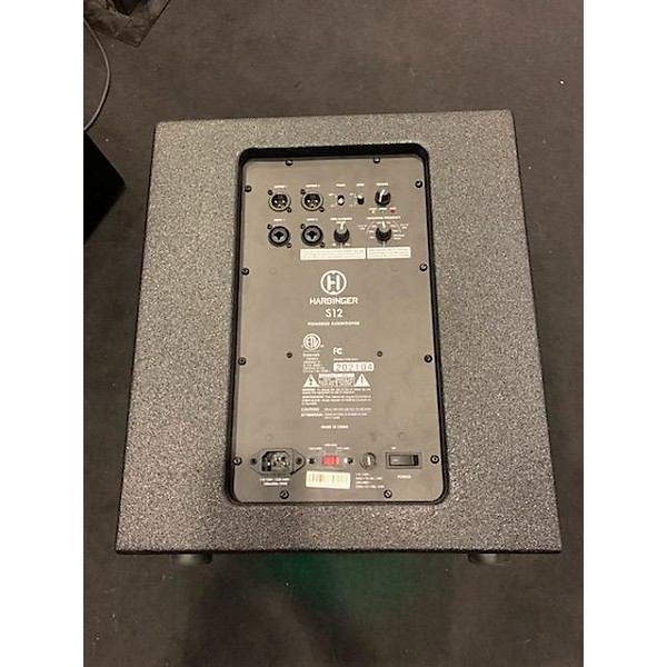 Used Harbinger S12 Powered Subwoofer Guitar Center