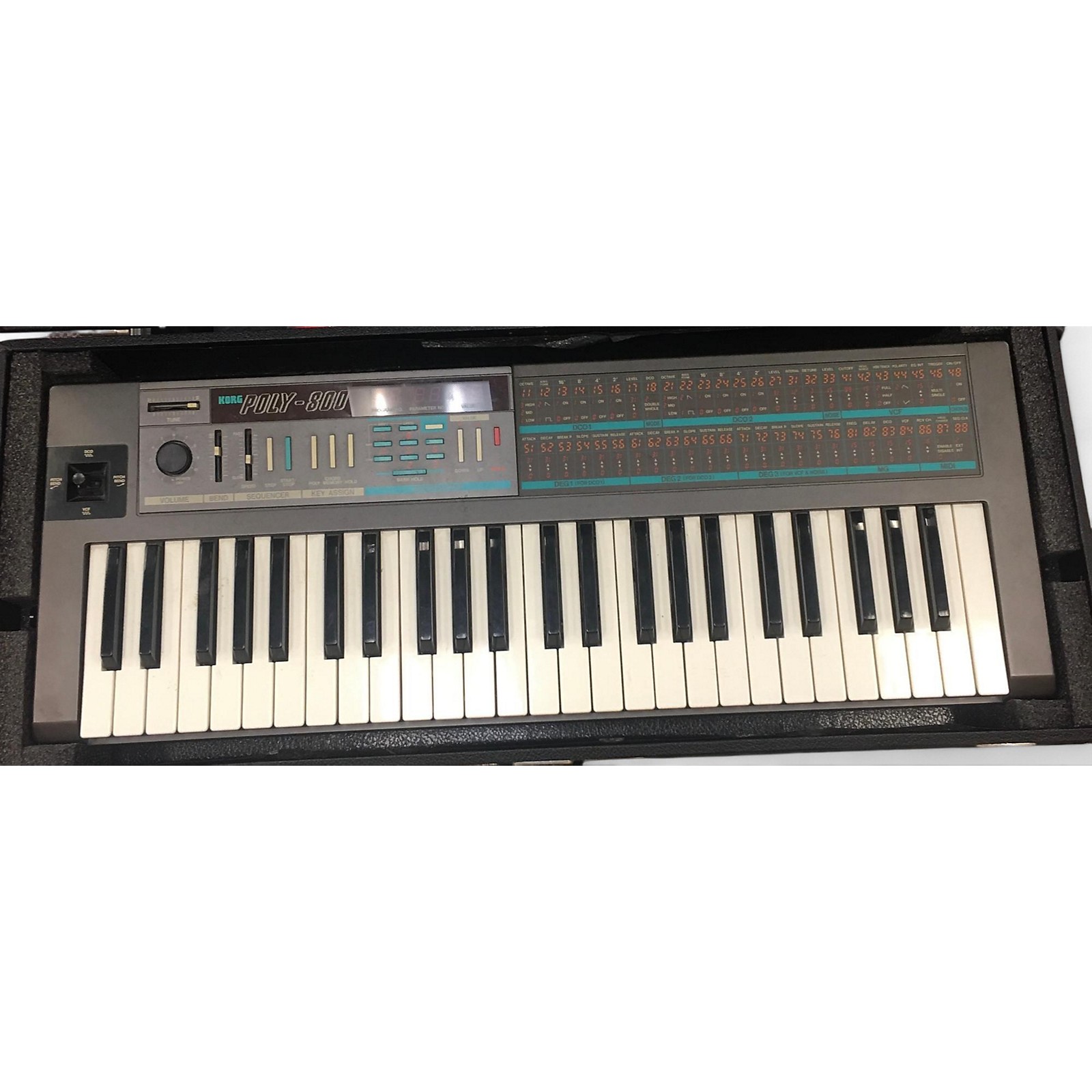 Used KORG 1980s Poly 800 Synthesizer | Guitar Center