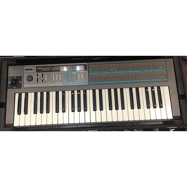 Used KORG 1980s Poly 800 Synthesizer