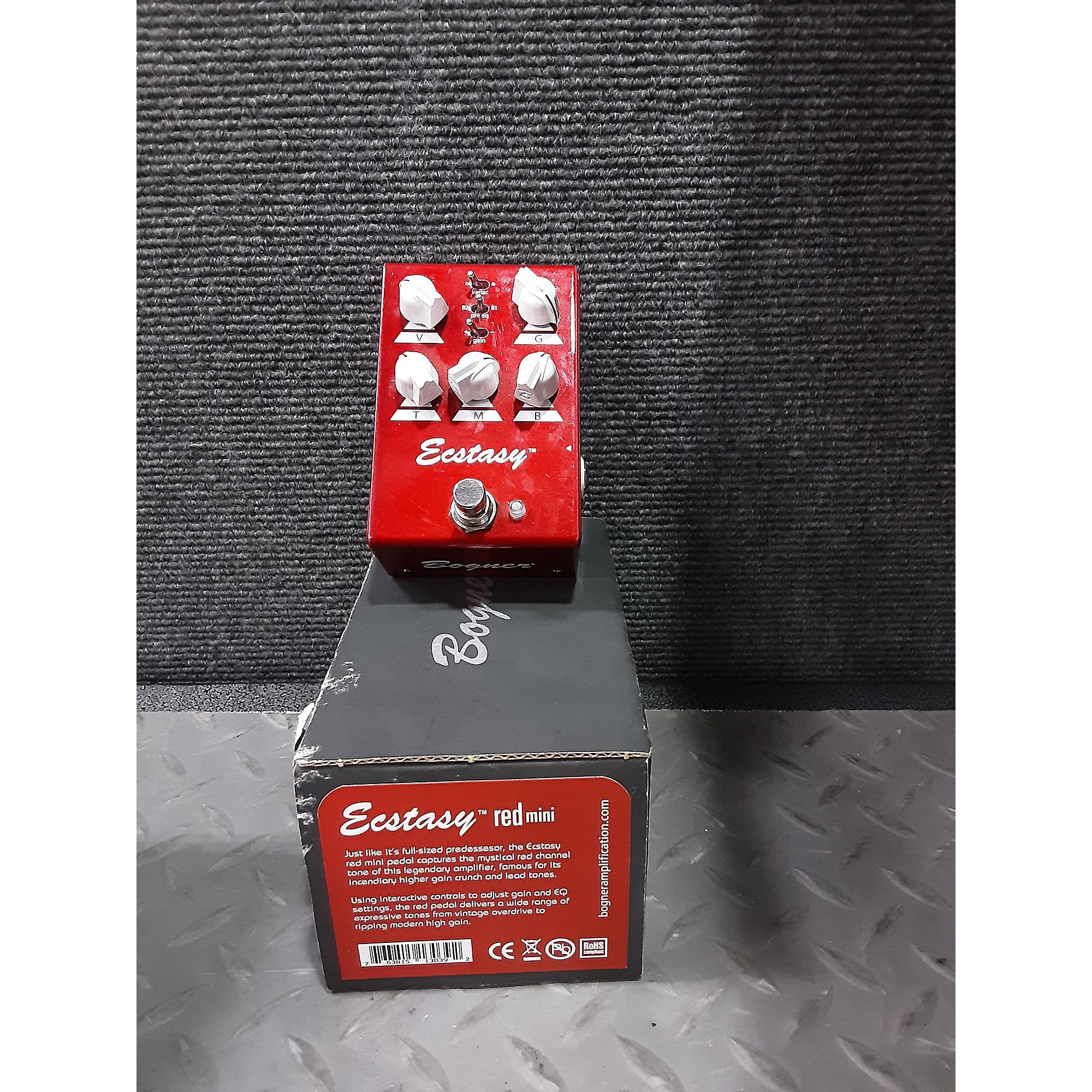 Bogner Ecstasy Red Pedal-