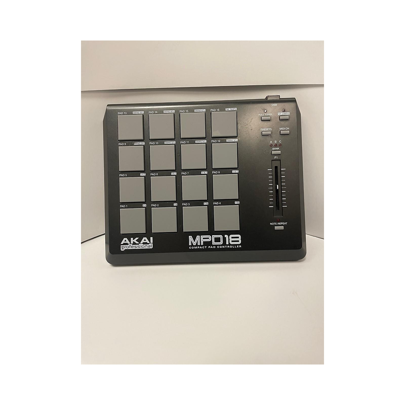 akai professional mpd18 midi controller