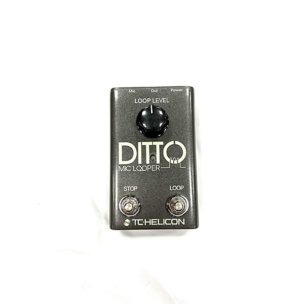 Used TC-Helicon DITTO MIC LOOPER Pedal | Guitar Center