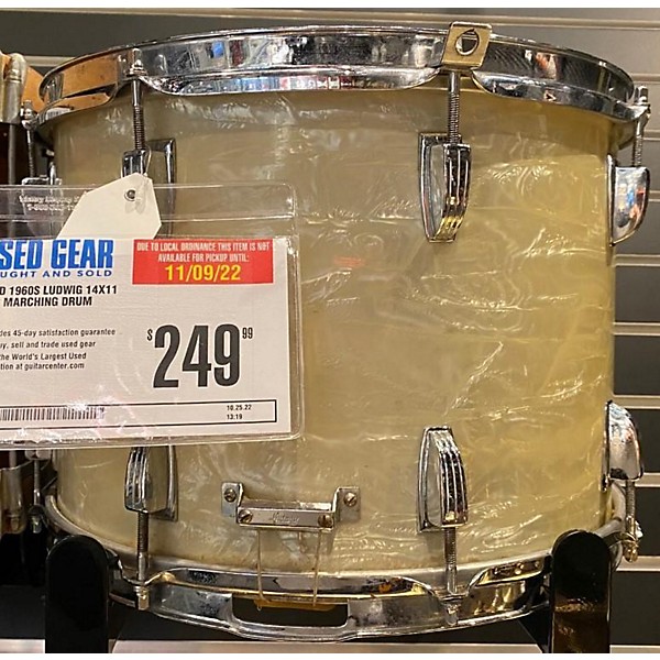Used Ludwig 1960s 14X11 60's Marching Drum Guitar Center