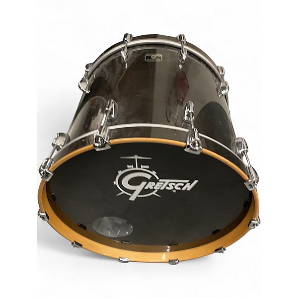 Used Gretsch Drums 3 Piece Renown transparent ebony Drum Kit