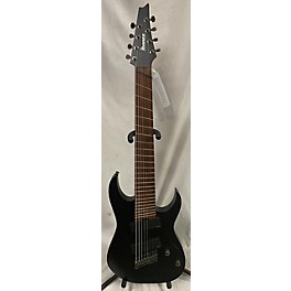 Used Ibanez Used Ibanez RGIF8 Black Solid Body Electric Guitar