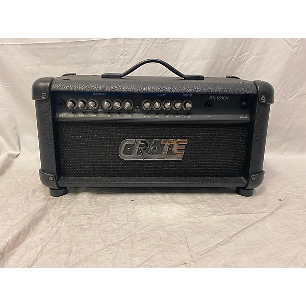 Used Crate GX1200H Solid State Guitar Amp Head Guitar Center