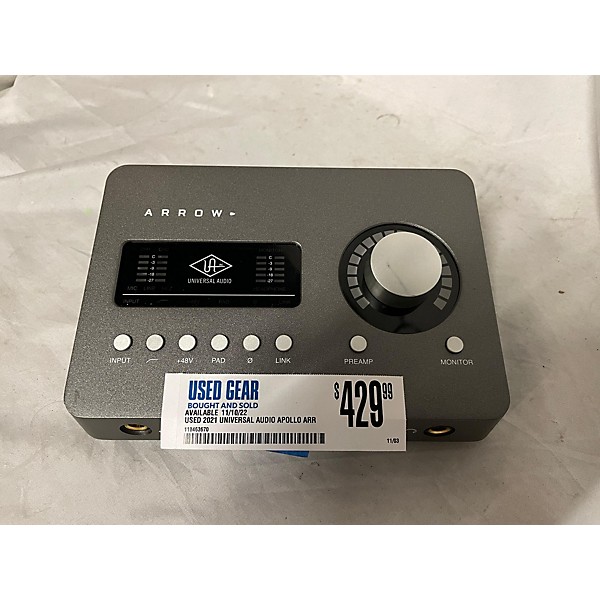 Used Universal Audio Apollo Arrow Audio Interface Guitar Center