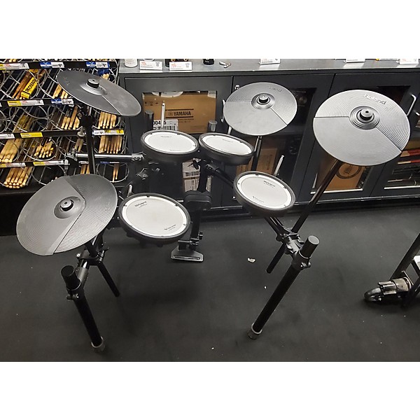 Used Roland Roland TD-1DMKX V-Drums Set With Additional Larger Ride Cymbal Electric Drum Set