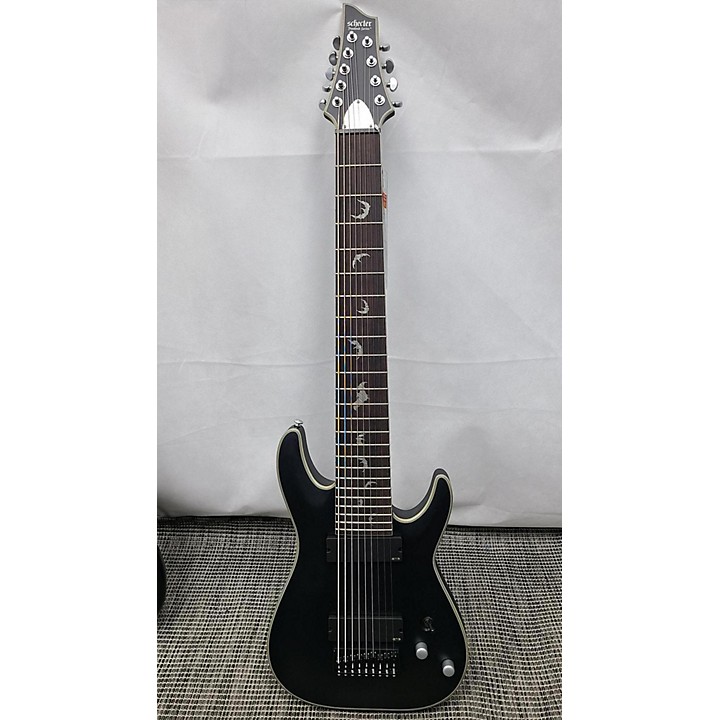 Used Schecter Guitar Research Damien Platinum 9 Solid Body Electric