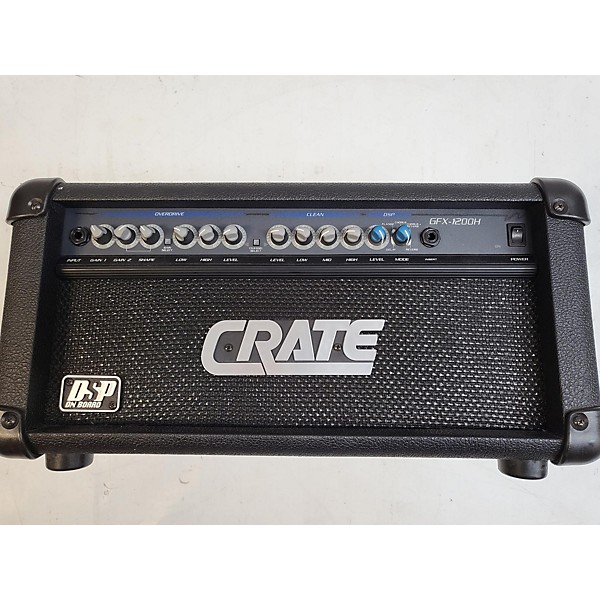 Used Crate GFX1200H Solid State Guitar Amp Head Guitar Center