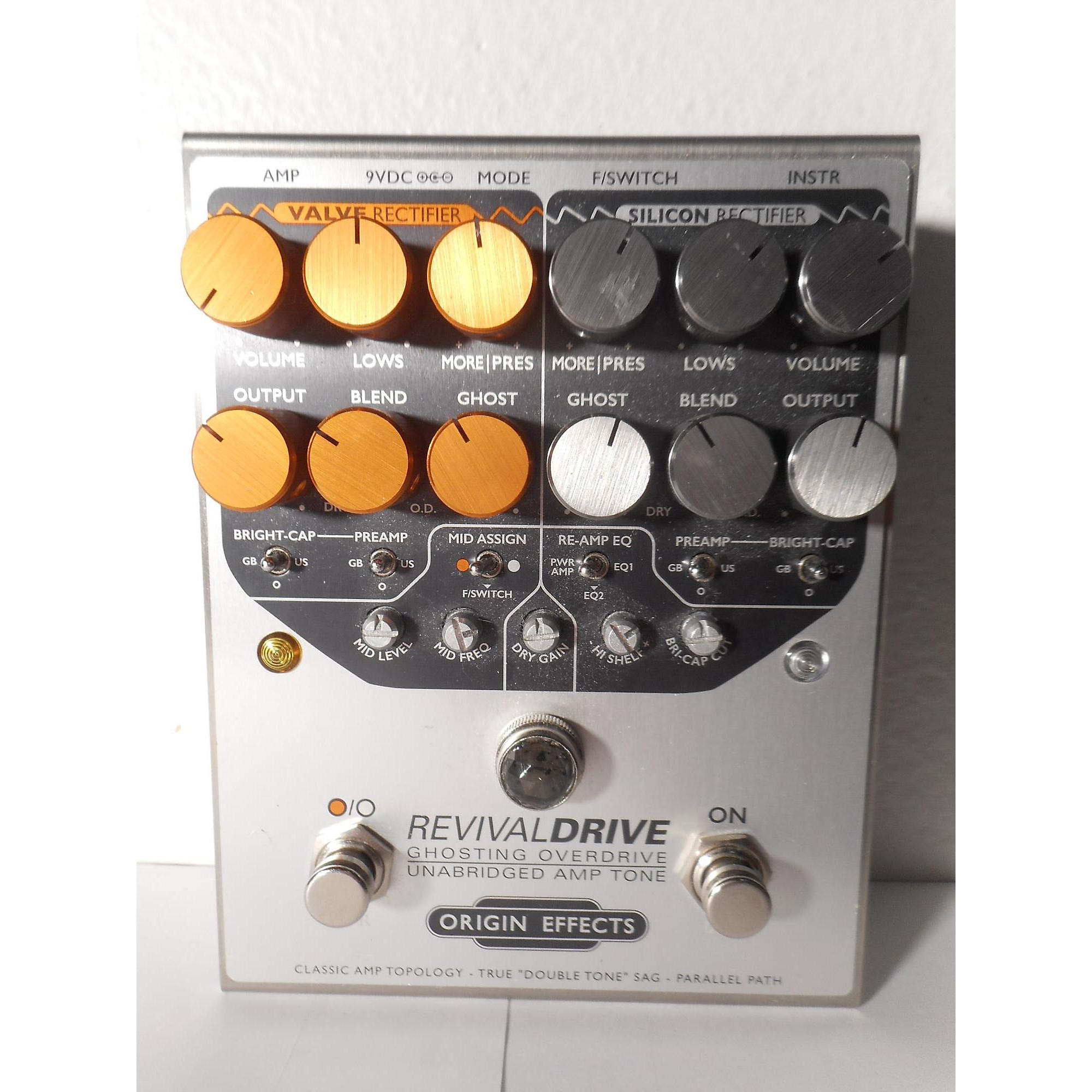 【希少！！】 ORIGIN EFFECTS Revival DRIVE CUSTOM ペダルエフェクター カスタムモデル オリジンエフェクツ