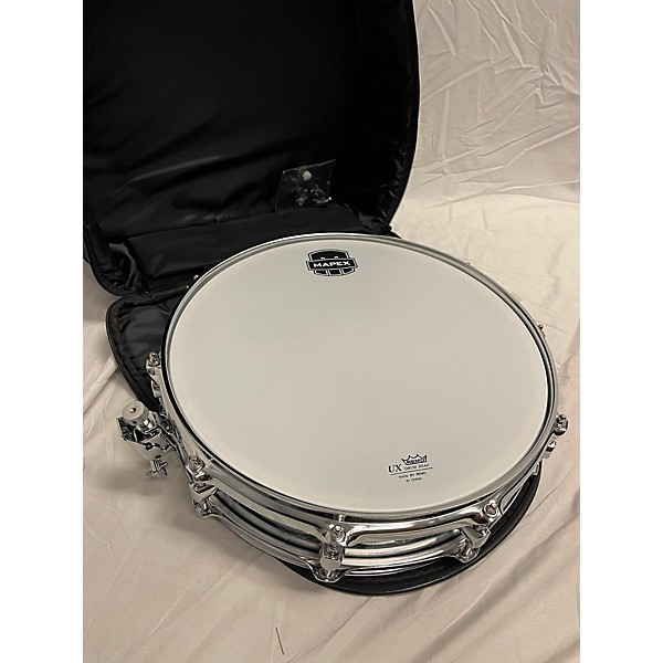Used Mapex BAVCKPACK SNARE DRUM, BELL PERCUSSION KIT, ROLLING BAG
