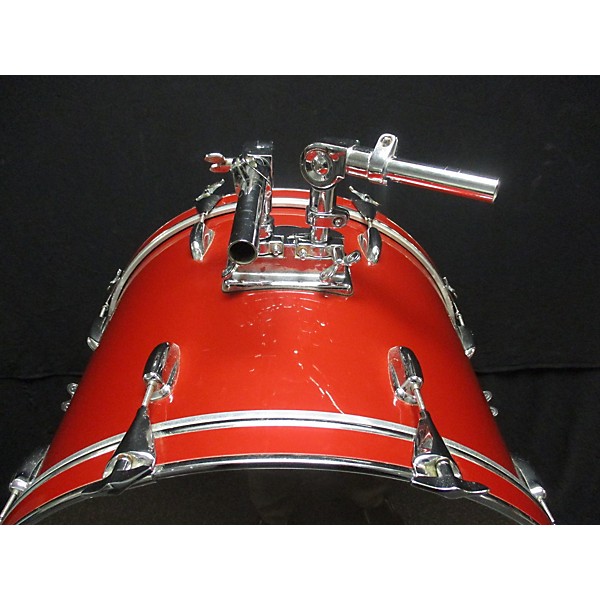 Vintage Vintage 1970s Slingerland 4 piece 70'S 4 PIECE KIT Red Drum Kit