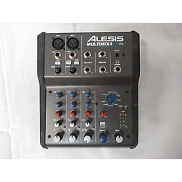 Used Alesis MultiMix 4 USB FX 4-Channel Unpowered Mixer