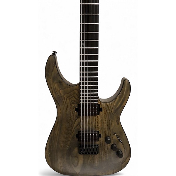 Used Schecter Guitar Research C1 Apocalypse Trans Charcoal Solid Body Electric Guitar