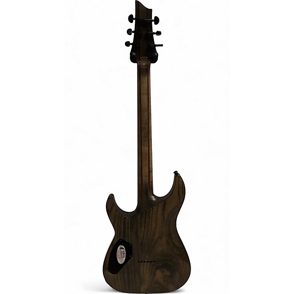Used Schecter Guitar Research C1 Apocalypse Trans Charcoal Solid Body Electric Guitar