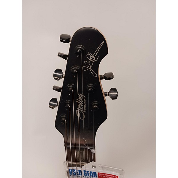 Used Sterling by Music Man Used Sterling By Music Man John Petrucci JP157 7 String Black Solid Body Electric Guitar