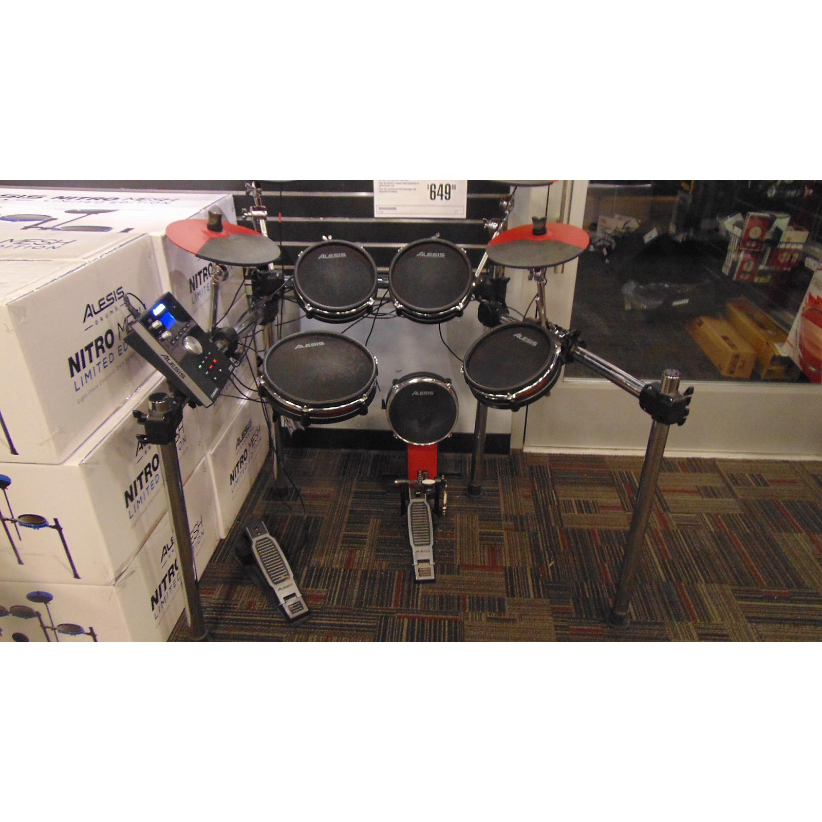 Used Alesis Command X Electric Drum Set Guitar Center