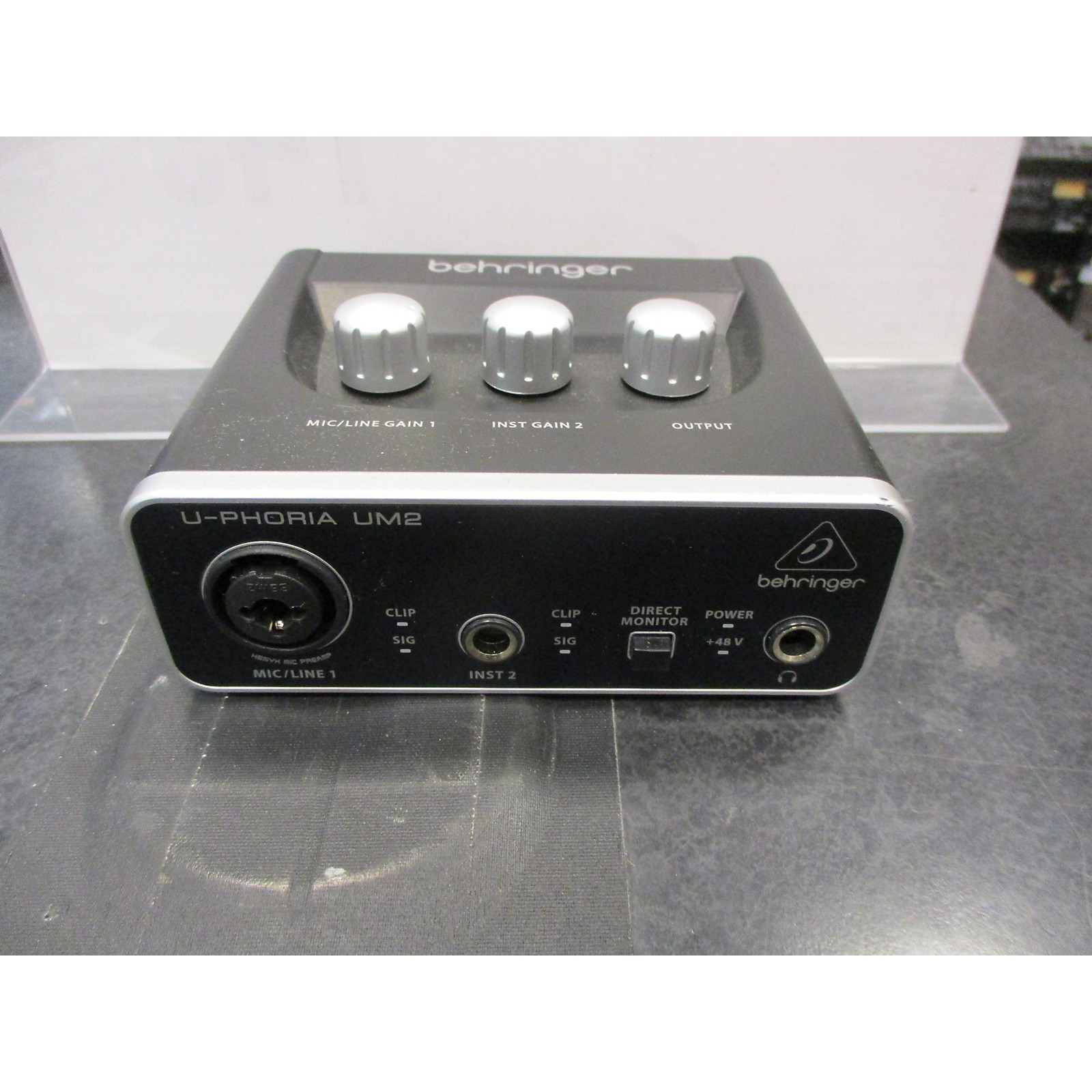 behringer audio interface guitar center