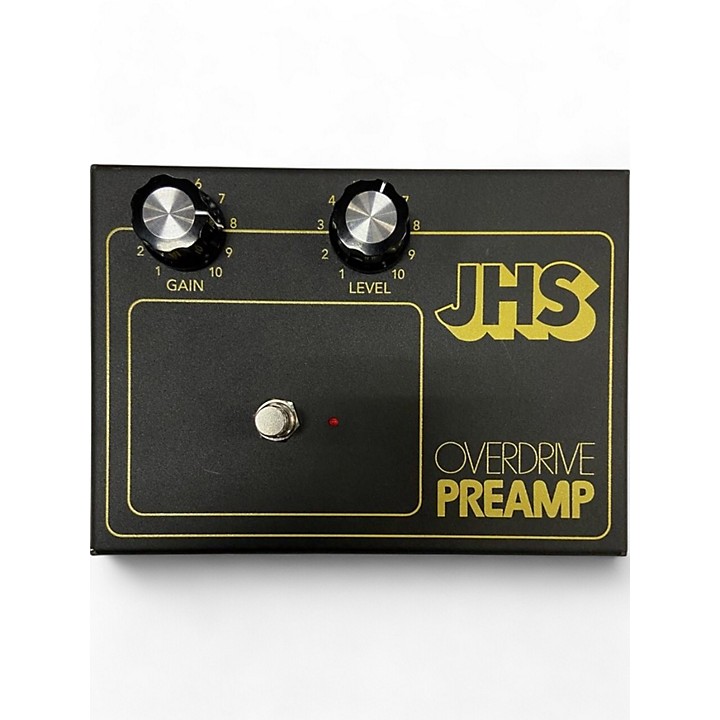 Used JHS Pedals #75 THROWBACK OVERDRIVE PREAMP Effect Pedal