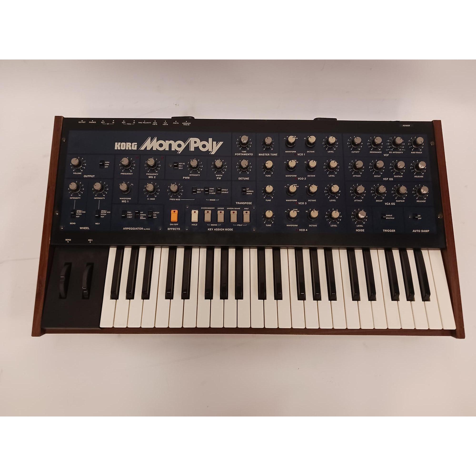 Used KORG 1980s Mono/Poly Synthesizer | Guitar Center