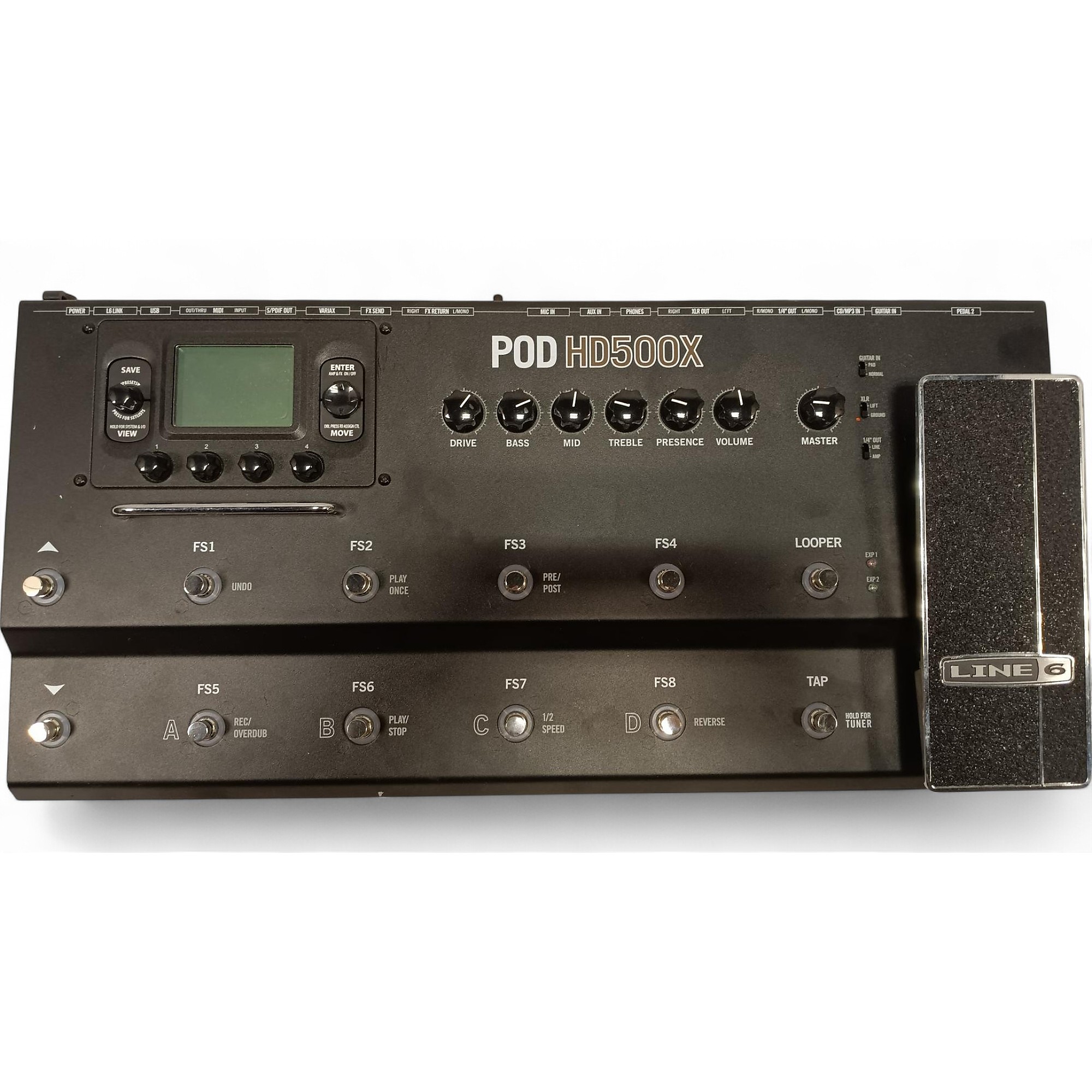 Used Line 6 Pod HD500X Amp Modeler Effect Processor | Guitar