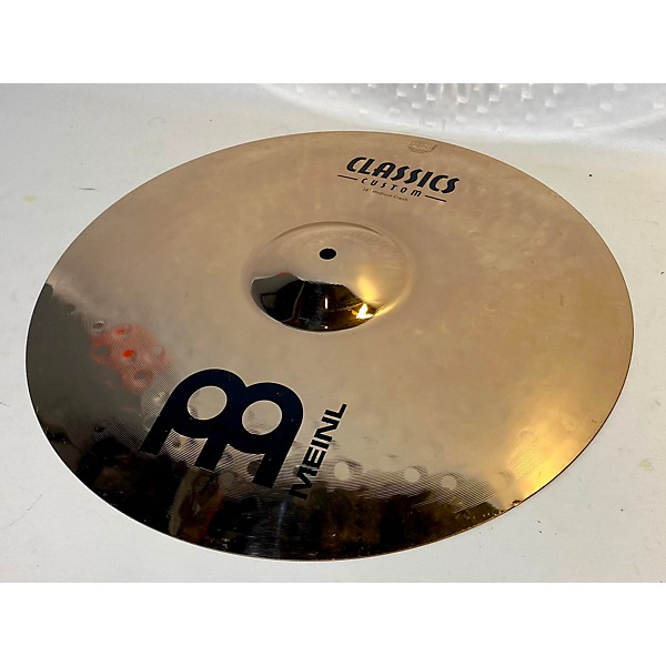 Used MEINL 18in Classic Custom Medium Crash Cymbal Guitar Center