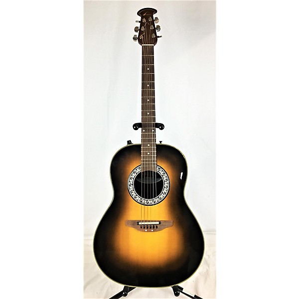Used Ovation 1984 1512 Acoustic Guitar Sunburst | Guitar Center