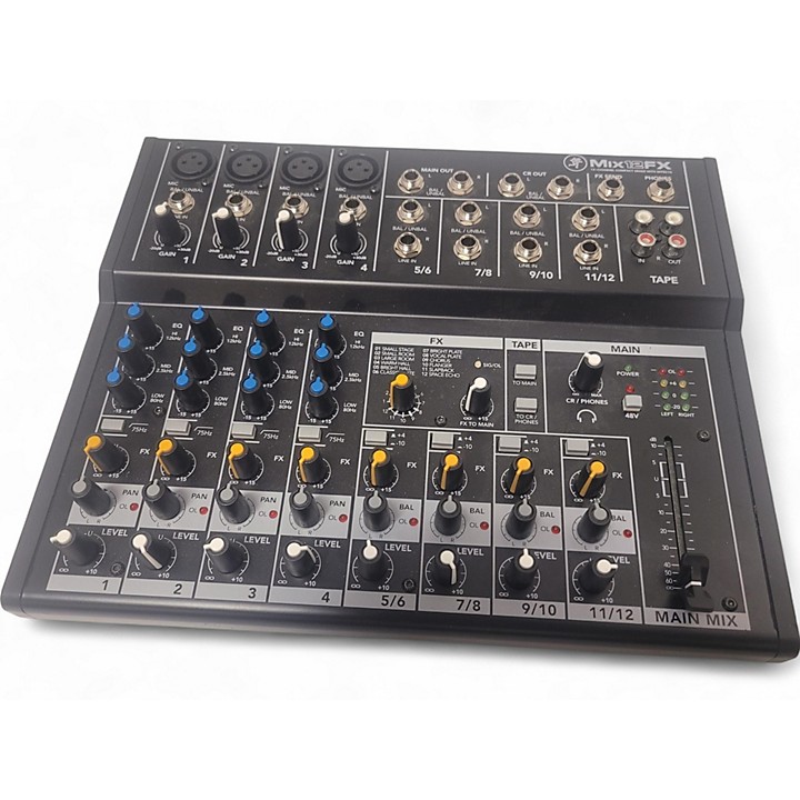 グランドセイコー セール Used Mackie mix 12 fx Powered Mixer | Guitar Center 配信機器・PA機器・レコーディング機器