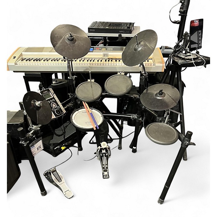 Used Roland TD9 Electric Drum Set Guitar Center