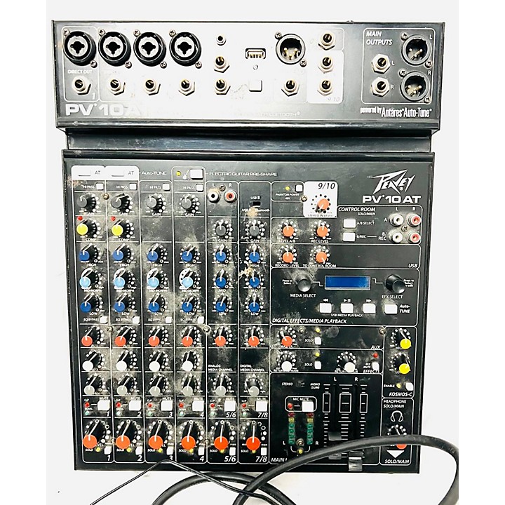 Used Peavey PV10 AT Unpowered Mixer Guitar Center