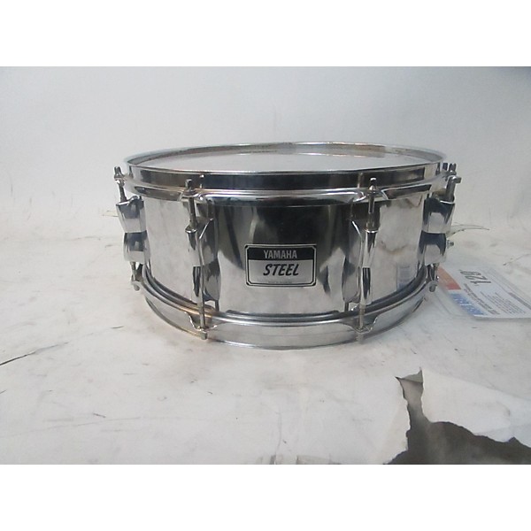 Used Yamaha 4.5X14 SD-245 Steel Snare Drum Drum