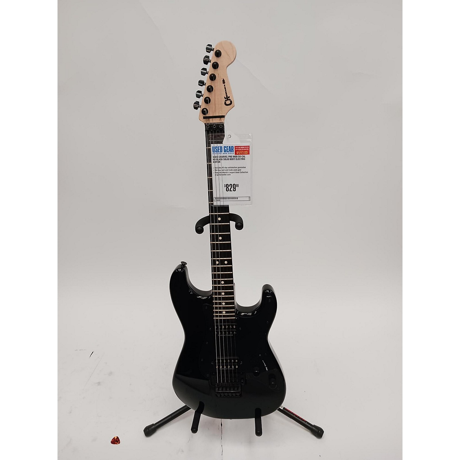 Used Charvel PRO MOD SOCAL HH Solid Body Electric Guitar Black