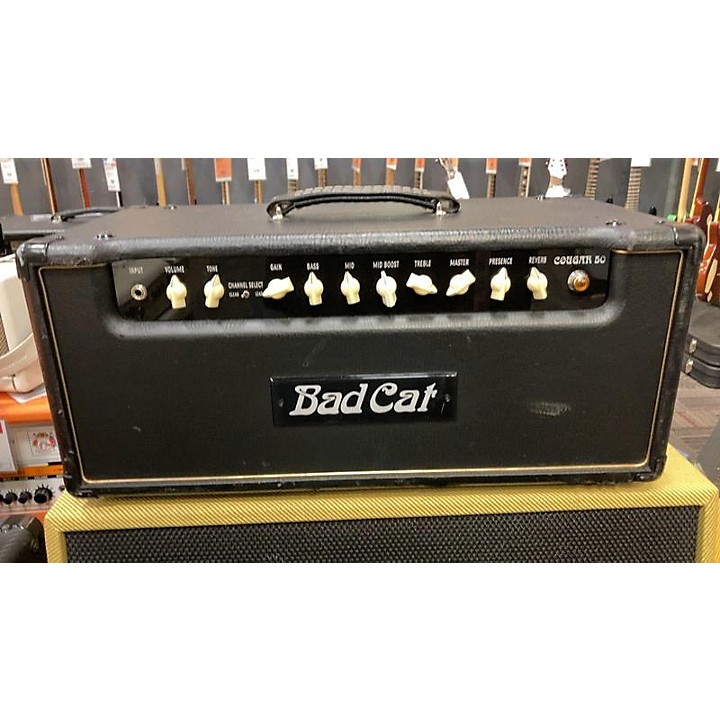 Used Bad Cat Cougar 50H 50W Tube Guitar Amp Head | Guitar Center