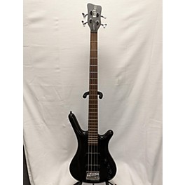 Used RockBass by Warwick Used RockBass By Warwick Corvette Trans Black Electric Bass Guitar