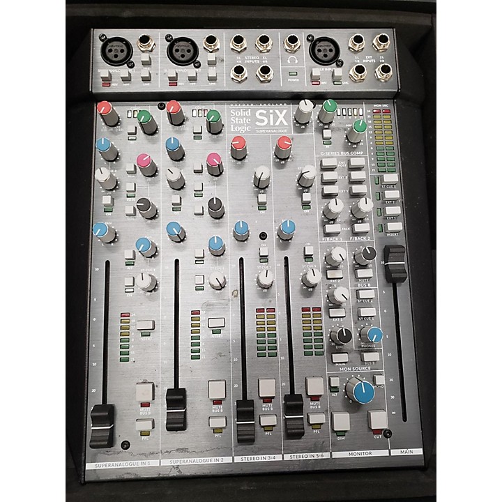 Used Solid State Logic SSL 6 Unpowered Mixer Guitar Center