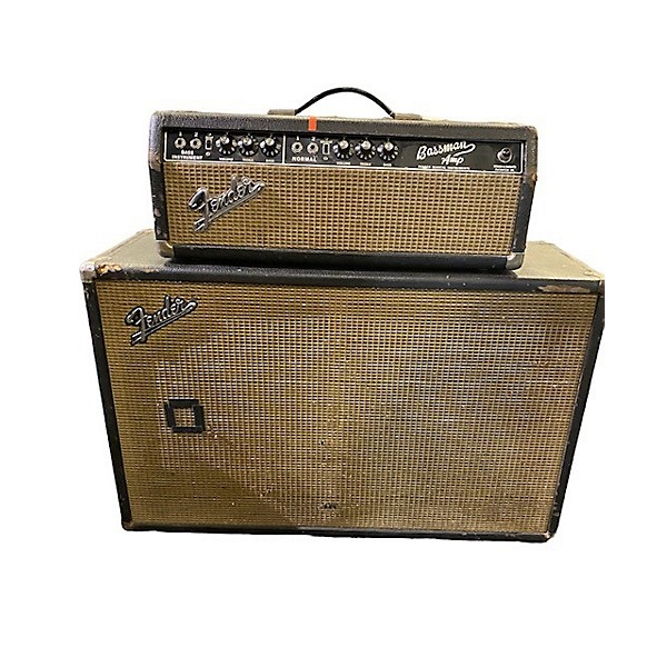 Used Fender 1966 BASSMAN Tube Bass Combo Amp Guitar Center