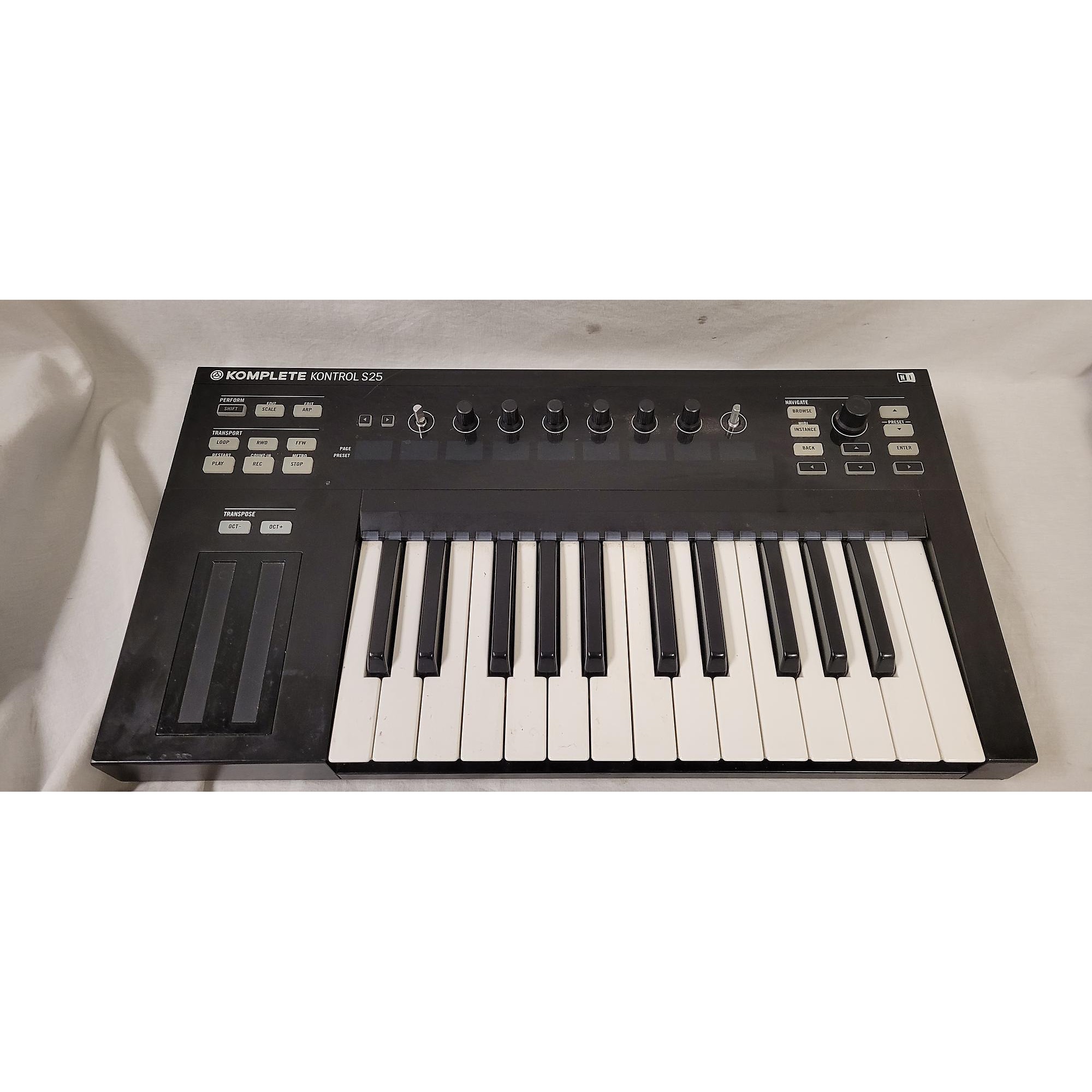 Used Native Instruments Komplete Kontrol S25 MIDI Controller