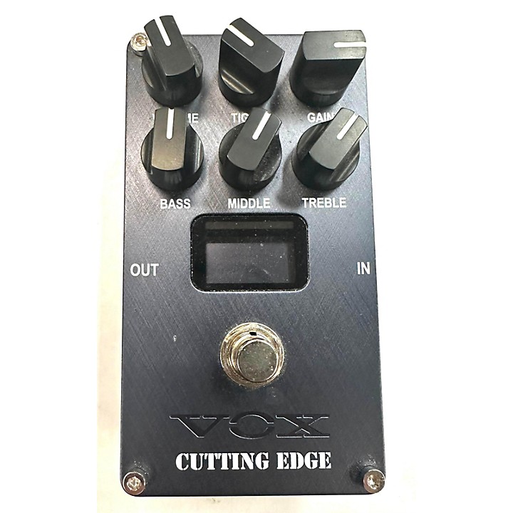 Used VOX Cutting Edge Valve Distortion Effect Pedal | Guitar Center