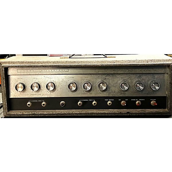 Used Silvertone 1960s Twin Twelve Tube Guitar Amp Head
