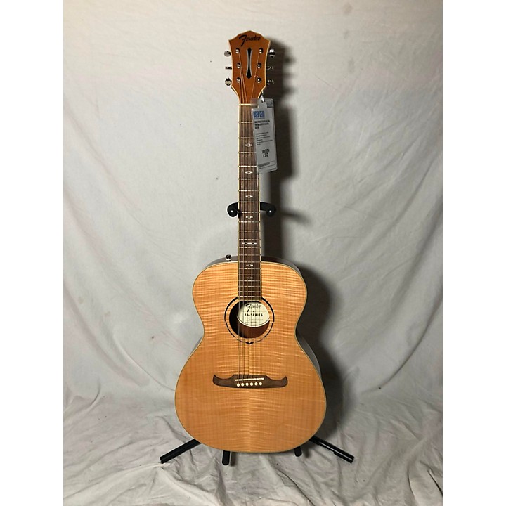 Used Fender FA235E Acoustic Electric Guitar NATURAL TOP QM Guitar Center