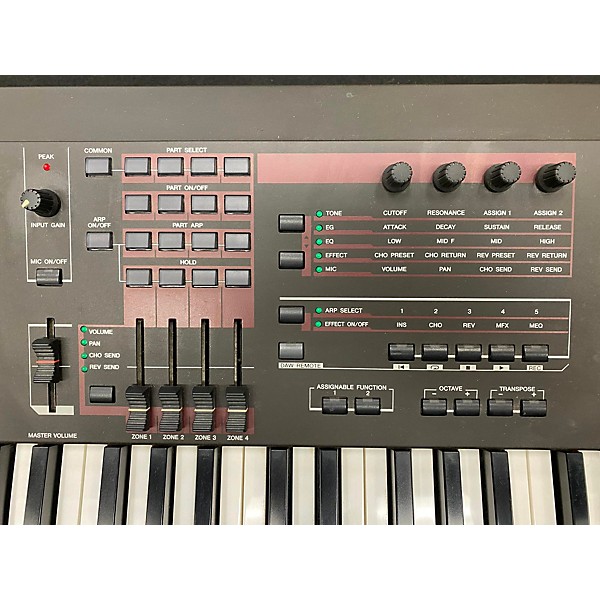 Used Yamaha Used Yamaha S70XS 76 Key Synthesizer