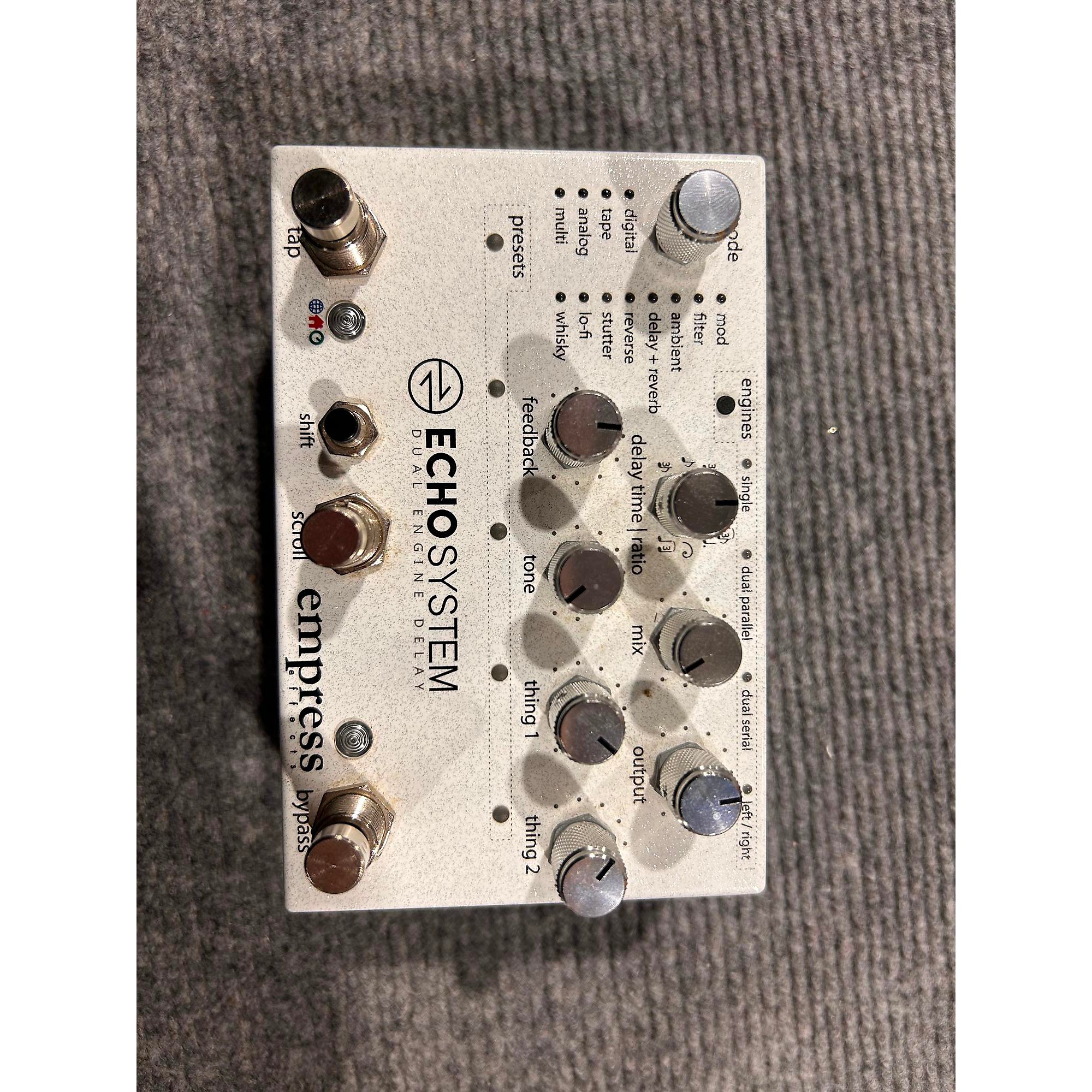 Used Empress Effects Echo System Effect Pedal