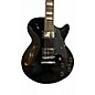 Used D,angelico PREMIER DAPSSSBKCSCB Black Hollow Body Electric Guitar