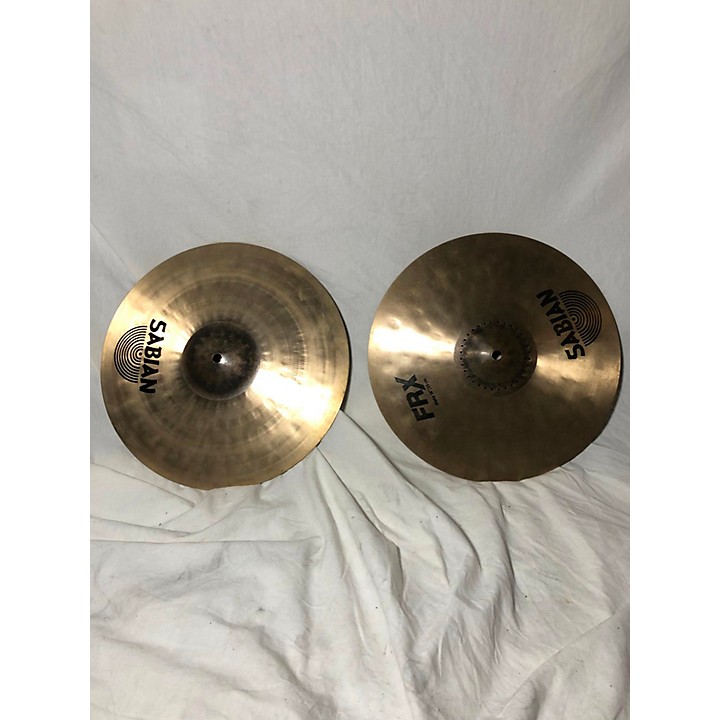 Used SABIAN 14in FRX HI HAT PAIR Cymbal Guitar Center